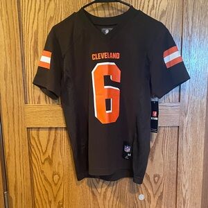 NFL Certified Baker Mayfield #6 Browns Jersey Youth Medium NWT